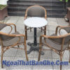 Bàn ghế cafe ngoài trời KN11