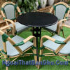 Bàn ghế cafe ngoài trời KN20